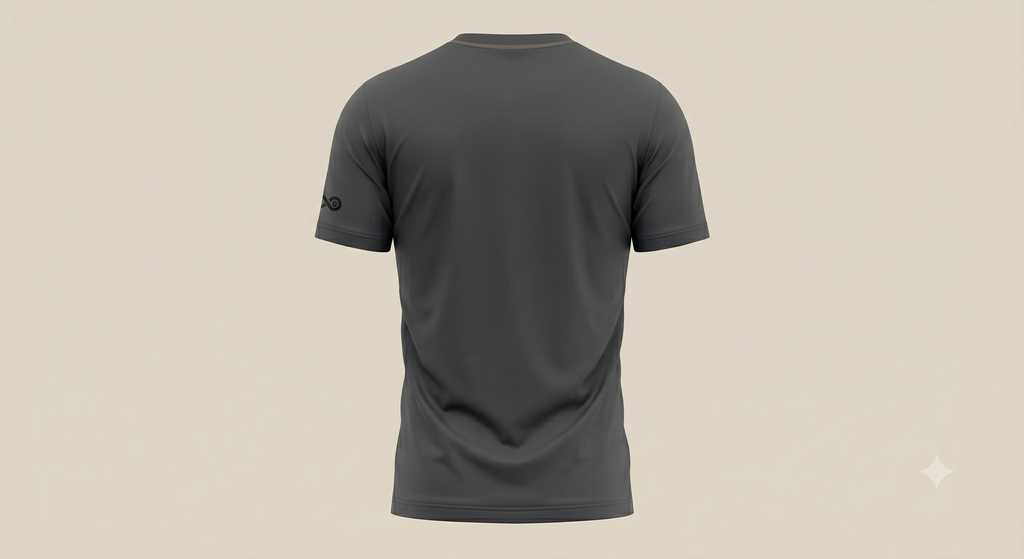INFINITE GAINS Premium Men's Athletic Gym T-Shirt - Dark Charcoal