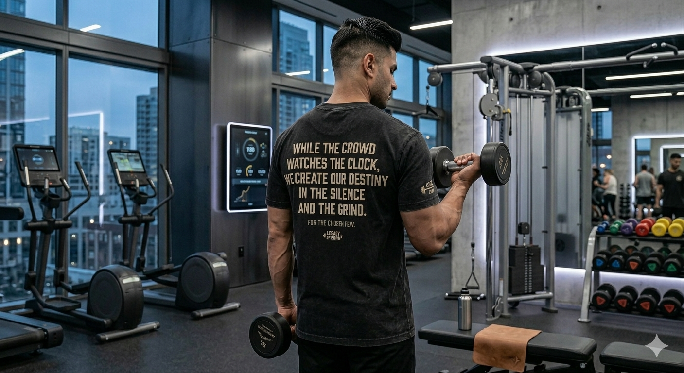 Infinity Premium Washed Black Graphic Tee - Comfort & Style for the Modern Minimalist | GYM